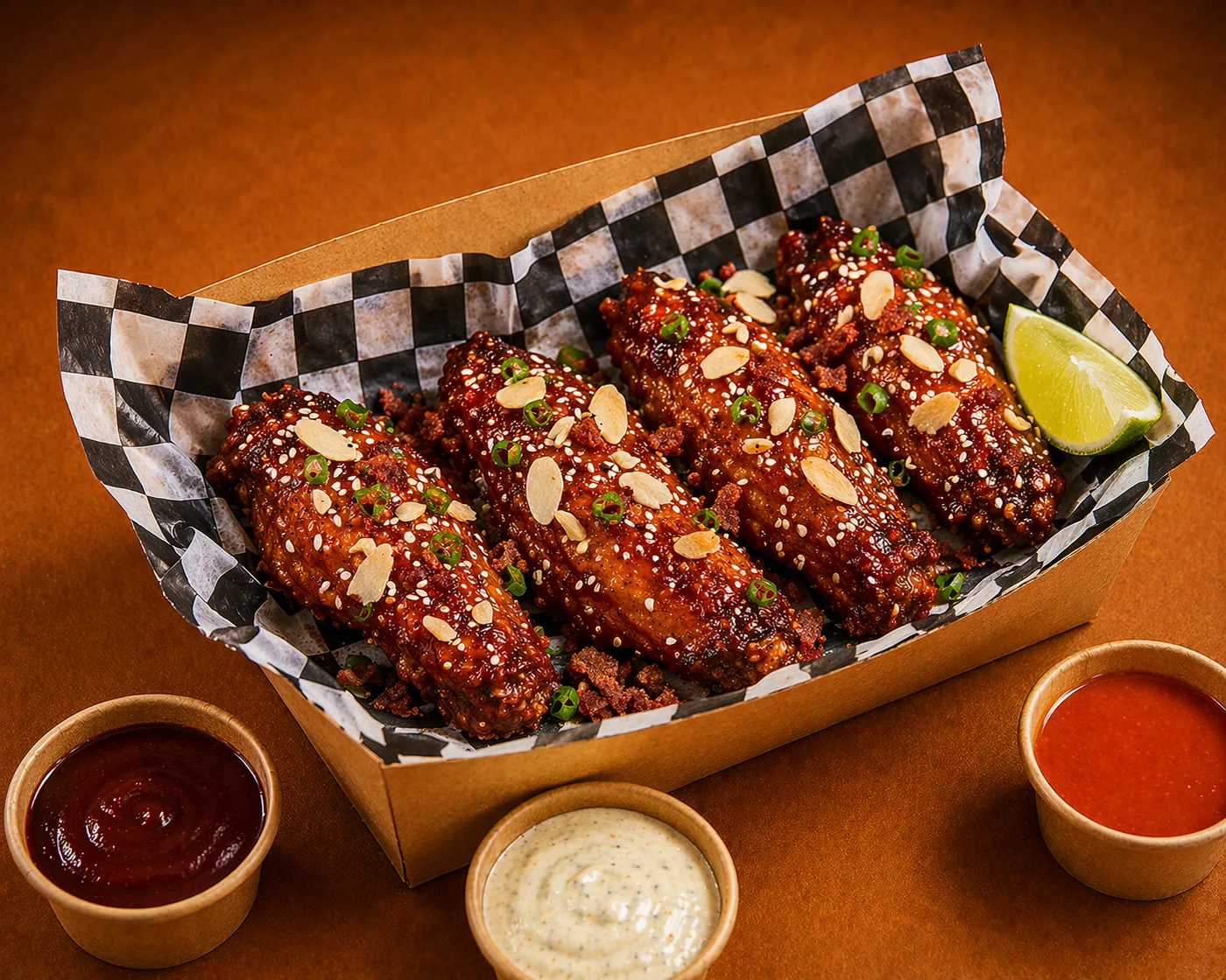 Korean BBQ Tenders Burgy'Z